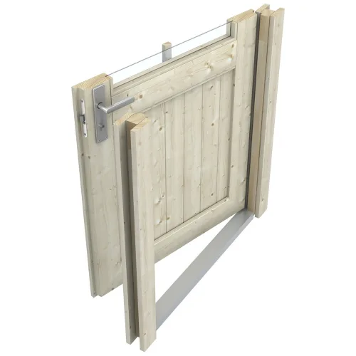 Ξύλινη Πόρτα Μονόφυλλη 40mm – 83,5 × 190 cm