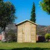 Ξύλινο Σπιτάκι – Αποθήκη Κήπου 180 × 180 εκ.