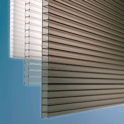 Πολυκαρμπονικό φύλλο κυψελωτό φιμέ 4mm 210 x 200εκ.