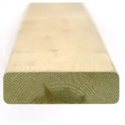 Ξύλινο μαδέρι εμποτισμένο  4,5x19,5x450εκ.