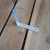 Γωνία σύνδεσης ξύλου 100 x 100 x 20mm 4006