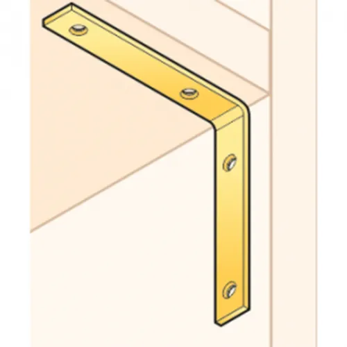 Γωνία σύνδεσης ξύλου 100 x 100 x 20mm 4006