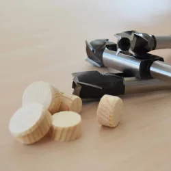 Ξύλινη τάπα βίδας Ξύλινη Τάπα Βίδας O35 x 10mm