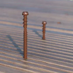 Βίδες ξύλου torx για πάτωμα O5 x 50mm - Γκρι