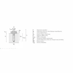 Μεταλλικό ούπα βαρέως τύπου 10 x 100mm ΜΕΤΑΛΛΙΚΟ ΟΥΠΑ METAL 10 x 100mm