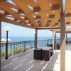 WPC πέργκολα με πανί σκίασης απο τοίχο WPC ΠΕΡΓΚΟΛΑ ΜΕ ΠΑΝΙ ΣΚΙΑΣΗΣ ΣΤΗΡΙΞΗ ΣΕ ΤΟΙΧΟ  | 300 x 600εκ.