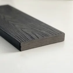 WPC 3D σανίδα περίφραξης 2 x 12 x 360εκ. |γκρι σκούρο