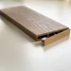 WPC 3D σανίδα περίφραξης 2 x 12 x 360εκ. - καφέ
