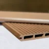 Σανίδα πάνελ WPC 3D 2 x 16 x 180εκ. - καφέ