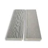 Τάβλα μασίφ WPC 3D wood 1,7 x 9 x 360εκ. - γκρι ανοιχτό