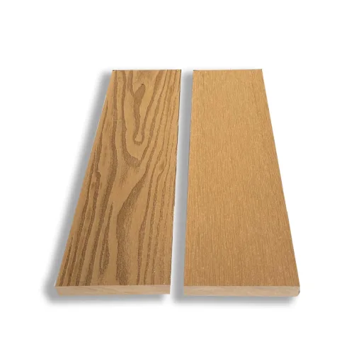 Τάβλα μασίφ WPC 3D wood 1,7 x 9 x 360εκ. - καφέ ανοιχτό