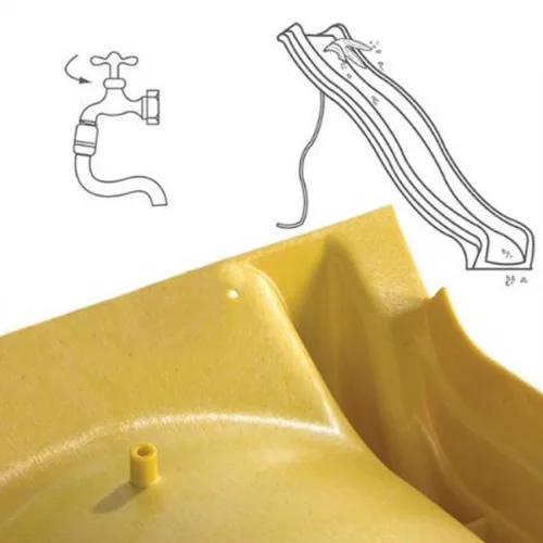 Τσουλήθρα Tsuri 290εκ. πράσινη