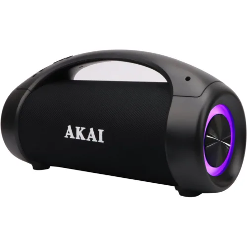 Akai ABTS-55 Αδιάβροχο φορητό ηχείο Bluetooth με TWS, USB, LED, Aux-In και hands free – 50 W