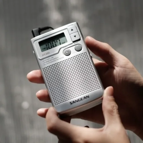 Sangean DT-250 Silver - Φορητό Ραδιόφωνο