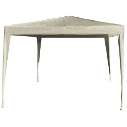 ΚΙΟΣΚΙ ΚΗΠΟΥ ΛΕΥΚΟ 300x300x200/245cm PE 100gr