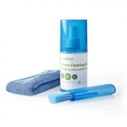 Nedis Κιτ Καθαρισμού για Οθόνες 200ml (CLSN120BU) (NEDCLSN120BU)