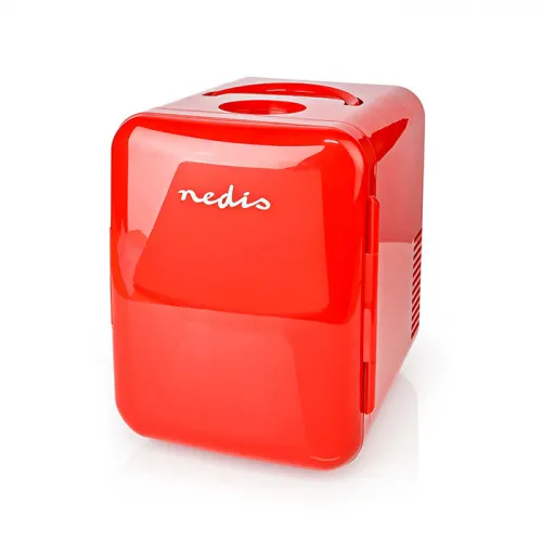 NEDIS Mini φορητό ηλεκτρικό ψυγείο 4L, σε κόκκινο χρώμα KAFR120CRD