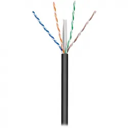 Goobay U/UTP Cat.6 Καλώδιο Δικτύου Ethernet 100m Μαύρο 6τμχ