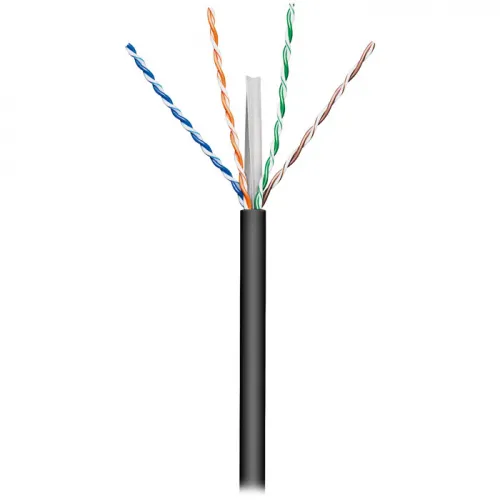Goobay U/UTP Cat.6 Καλώδιο Δικτύου Ethernet 100m Μαύρο 6τμχ