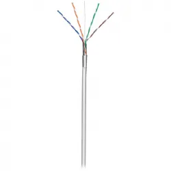 Goobay F/UTP Cat.5e Καλώδιο Δικτύου Ethernet χωρίς ακροδέκτες 305m Γκρι