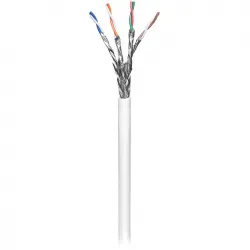 Goobay S/FTP Cat.6 Καλώδιο Δικτύου Ethernet χωρίς ακροδέκτες 305m Λευκό