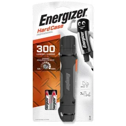 Φακός Energizer Hard Case Professional 2xAA, με 1 LED και φωτεινότητα 300 lumens.