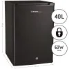 First Austria FA-5172 Αθόρυβο mini bar με κλειδαριά – R600a 34 L
