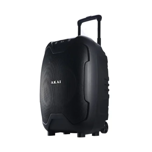 Akai ABTS-X10 PLUS Φορητό ηχείο Bluetooth με ενισχυτή, TWS, USB, SD, AUX, FM, ασ. μικρόφωνο και χειριστήριο με υποδοχή για 2 μικ