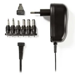 NEDIS ACPA001 Universal τροφοδοτικό switching 12W με συμπαγή σχεδιασμό έξοδο 3-12V και ενδεικτική λυχνία LED