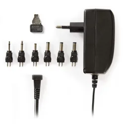 NEDIS ACPA003 Universal τροφοδοτικό 24W switching με συμπαγή σχεδιασμό έξοδο 9-24V και ενδεικτική λυχνία LED