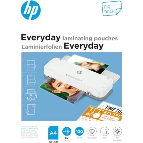 HP 9154 Everyday φύλλα πλαστικοποίησης για Α4 – 80 microns – 100 τμχ