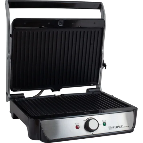 First Austria FA-5344-2 Τοστιέρα – grill με αποσπώμενες αντικολλητικές πλάκες και θερμοστάτη – 2000 W