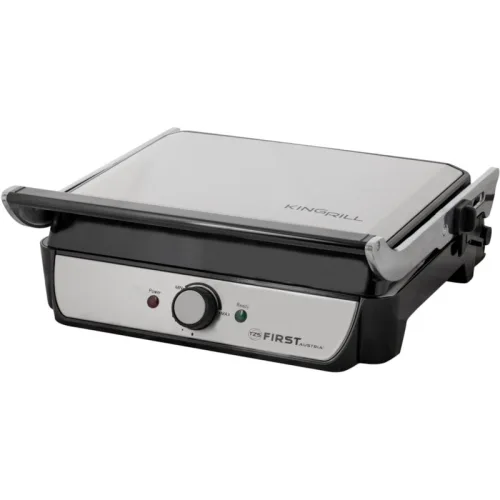 First Austria FA-5344-2 Τοστιέρα – grill με αποσπώμενες αντικολλητικές πλάκες και θερμοστάτη – 2000 W