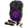 Akai ABTS-808L Φορητό ηχείο Bluetooth με LED, USB, Aux-In και μικρόφωνο – 10 W
