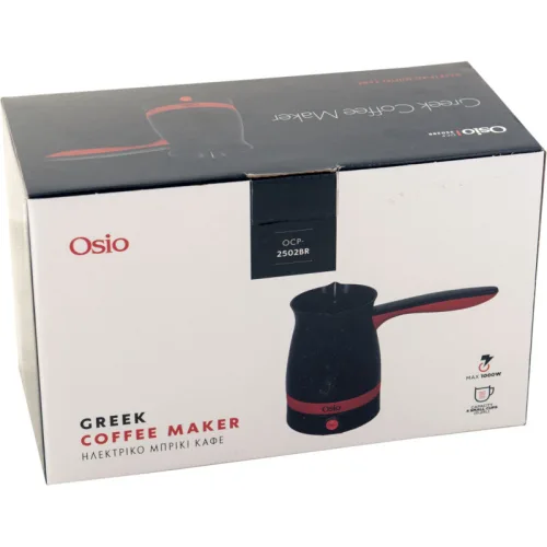Osio OCP-2502BR Ηλεκτρικό μπρίκι ελληνικού καφέ 250 ml 1000 W 360°