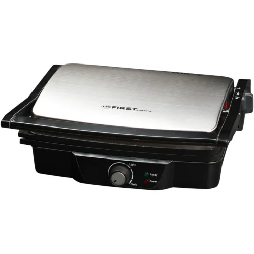 First Austria FA-5344-1 Τοστιέρα – grill με αντικολλητικές πλάκες και θερμοστάτη – 2000 W