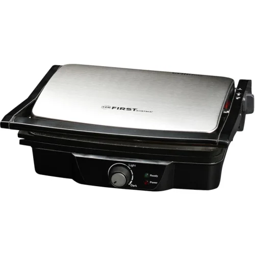 First Austria FA-5344-1 Τοστιέρα – grill με αντικολλητικές πλάκες και θερμοστάτη – 2000 W