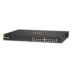 Hewlett Packard Enterprise Aruba 6100 24G Class4 PoE 4SFP+ 370W Managed L3 Gigabit Ethernet (10/100/1000) Power over Ethernet (P