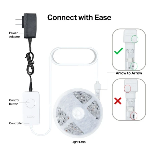 TP-LINK TAPO L920-5 Smart Wifi Ταινία LED RGB 5M