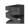 Songmics Μεταλλική Ομπρελοθήκη 15.5 x 15.5 x 49 cm Χρώματος Μαύρο (LUC16B) (SNGLUC16B)