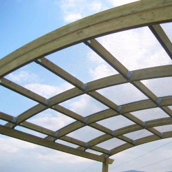Πολυκαρμπονικό φύλλο μασίφ διάφανο  6mm Πολυκαρμπονικό φύλλο μασίφ διάφανο 6mm | 205 x 202cm