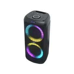 Osio OBT-8035 Φορητό ηχείο Bluetooth με USB, LED, AUX, TF, RC, FM,TWS, ασ. μικρόφωνο και τηλεχειριστήριο – 80 W