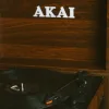 Akai ATT-101 BT Πικάπ βαλίτσα με πόδια, Bluetooth in/out, εγγραφή και αναπαραγωγή από USB/SD, Aux-In, ενσωματωμένα ηχεία και προ
