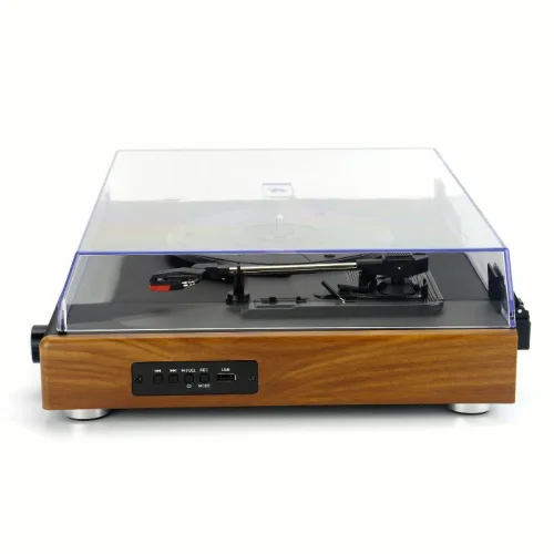 Akai ATT-240SP Πικάπ με Bluetooth, USB, προστατευτικό κάλυμμα και ηχεία Hi-Fi  – 2 x 10 W