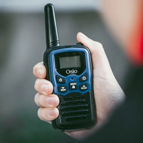 Osio OPM-1010 Mπλε PMR Walkie Talkie με φακό 8 km – 0.5W