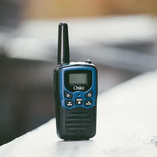 Osio OPM-1010 Mπλε PMR Walkie Talkie με φακό 8 km – 0.5W