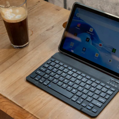 AGM PAD P1 10.36" Γκρι αδιάβροχο Τablet IP68/IP69K με Bluetooth, USB, SD, 2 Nano SIM, 4G, 2K, GPS, Android 13 με θήκη