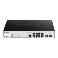D-LINK Switch DGS-1210-10P/ME 8-Port  Managed