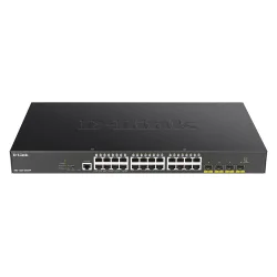D-LINK Switch DGS-1250-28XMP 24 Gbit Port  4x10G SFP+ POE