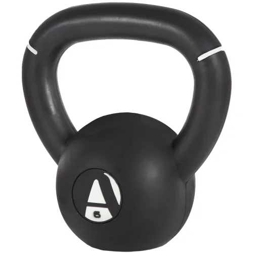 Kettlebell Original Rubber 6 kg - Μαύρο / Λευκό